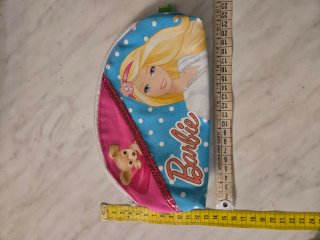 Astuccio Barbie con cagnolino e glitter