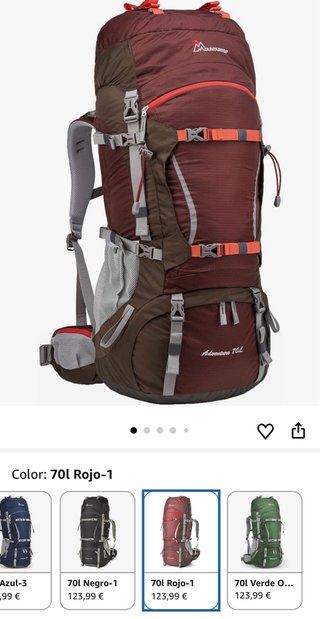 Mochila de viaje Mountainpro 70L