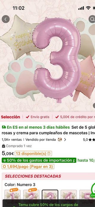 Decoración Fiesta Gatitos 3 Años Niña