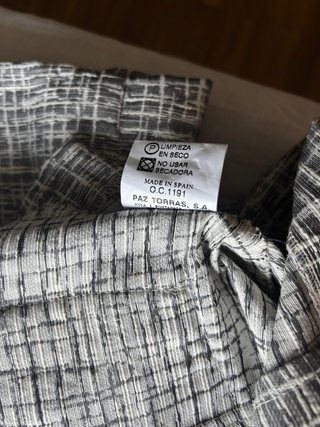 Americana blazer estampado tweed Paz Torras office