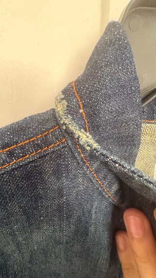 Chaqueta vaquera mujer mangas cuero