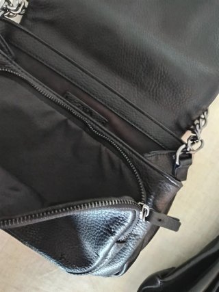 Bolso de noche Zara negro