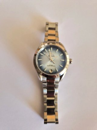 Omega Seamaster Mujer Esfera Azul