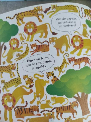 Libro y Puzzle Usborne En el zoo