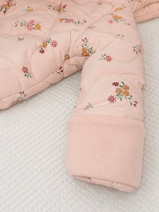 Buzo bebé niña Primark floral rosa 74cm