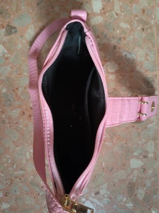 Bolso Rosa Fiesta Cocodrilo