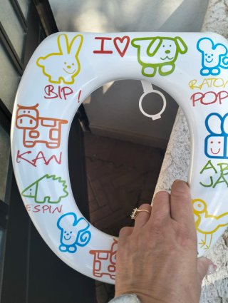 Riduttore WC per bambini con disegni