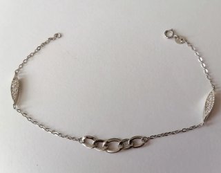 Bracciale Oro Bianco 18kt 750