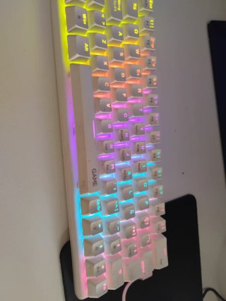 Teclado mecánico y Ratón GAME RGB con 7 botones