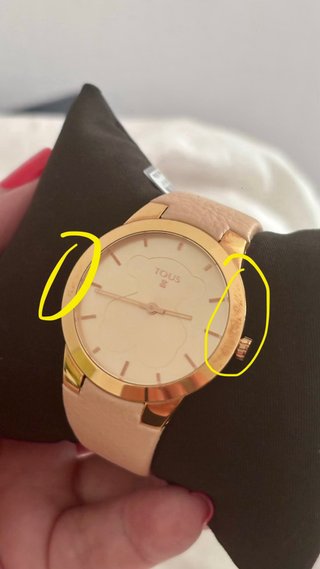Reloj Tous original, B-Face IPRG Rosé. Nuevo