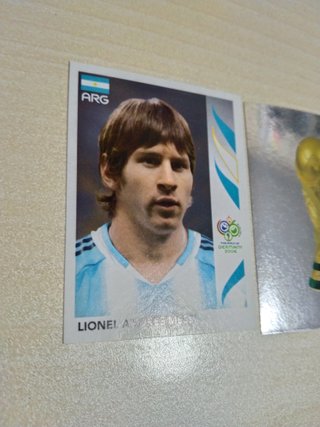 Cromo Messi Argentina Mundial Alemania 2006