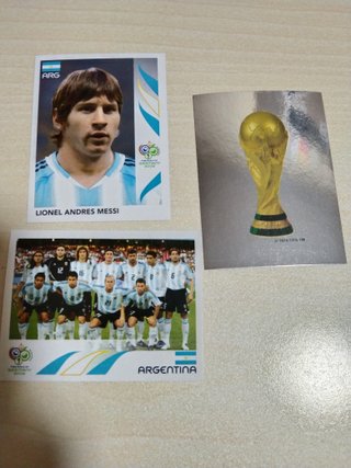 Cromo Messi Argentina Mundial Alemania 2006