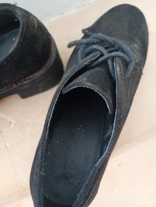 Zapatos negros de plataforma