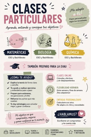 Clases particulares personalizadas