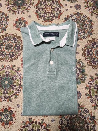 Polo Jack Jones Verde Talla M