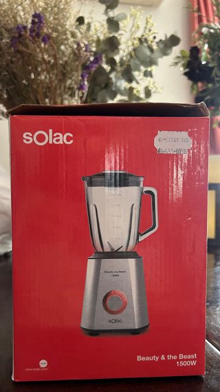Batidora Solac Nueva 1500W Beauty & the Beast
