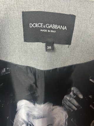 Giacca D&G S con stampa interna