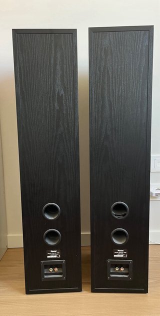 2 altavoces Magnat negros