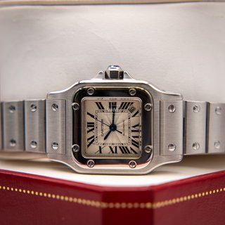 Cartier Santos Galbée 24MM Acero