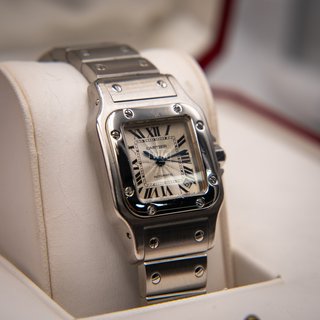 Cartier Santos Galbée 24MM Acero