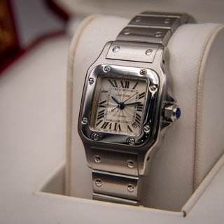 Cartier Santos Galbée 24MM Acero
