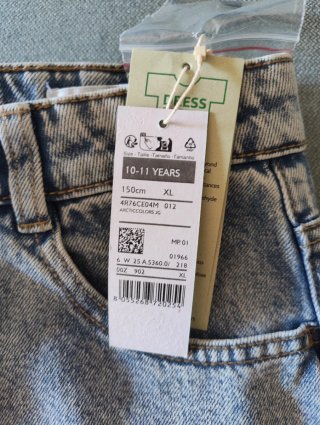 Pantalón vaquero Benetton niña