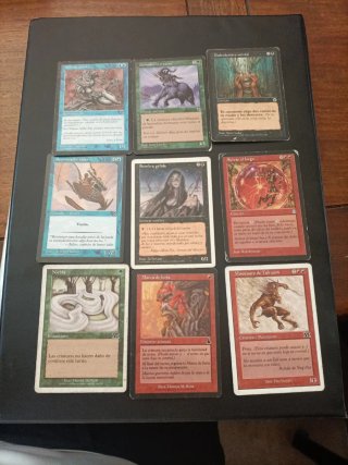 Lote 86 cartas Magic The Gathering antiguas