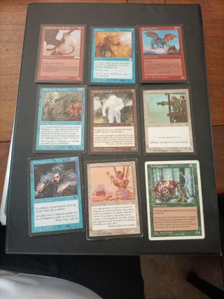 Lote 86 cartas Magic The Gathering antiguas