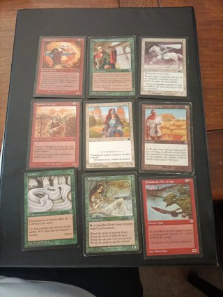 Lote 86 cartas Magic The Gathering antiguas