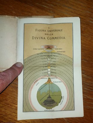 Libro La Divina Commedia 1895 Edizione Fiorentina