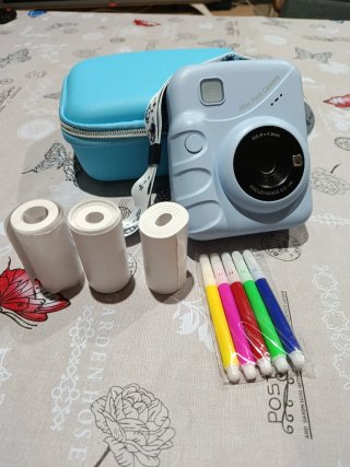 Cámara Fotos Infantil Instantánea, 3,0" 48MP