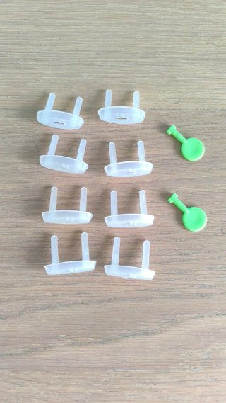 Protectores de enchufe para bebés