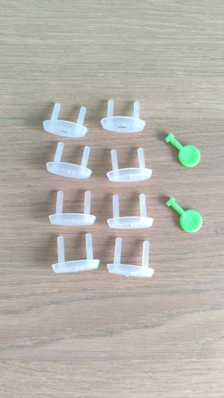Protectores de enchufe para bebés