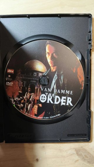 DVD The Order Jean-Claude Van Damme Español
