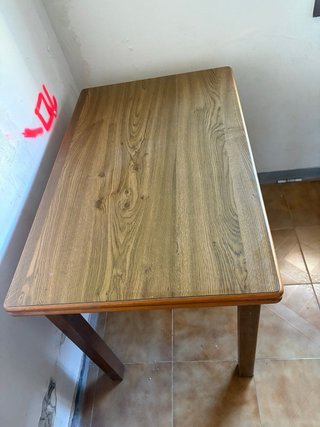 Mesa de madera extensible