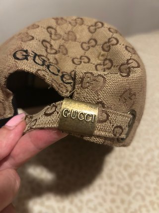 Gorra Gucci Marrón Logo GG