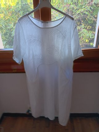 Vestito estivo donna taglia L bianco