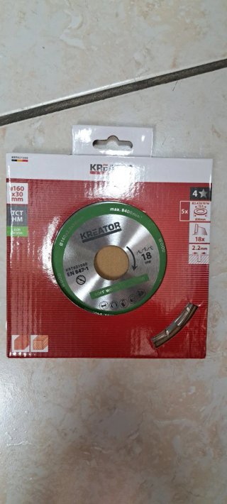 Lama per sega circolare KREATOR 160mm