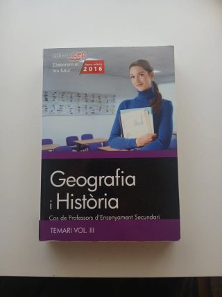 Geografia i història, Cos de Professors d'Ensen...