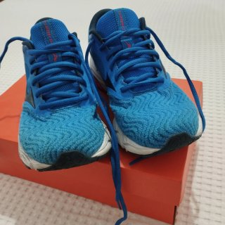 Zapatillas Mizuno Wave Prodigy 4 Running Azul/Rojo