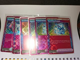 Set 5 Cartas Pokémon Herramienta (ES)