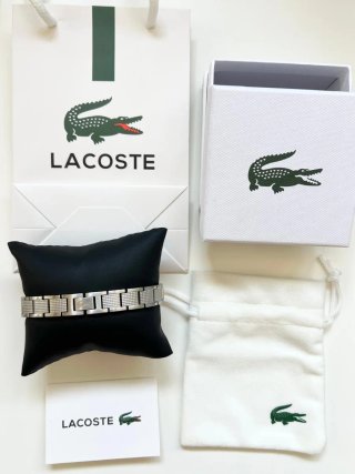 Pulsera hombre Lacoste nueva acero inox