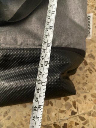 Bolso cambiador bebé gris