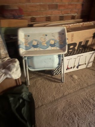 Bañera cambiador bebé plegable