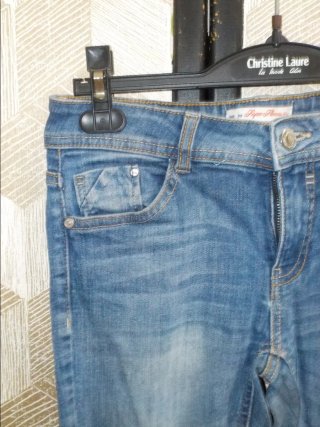 Pantalones vaqueros mujer azul