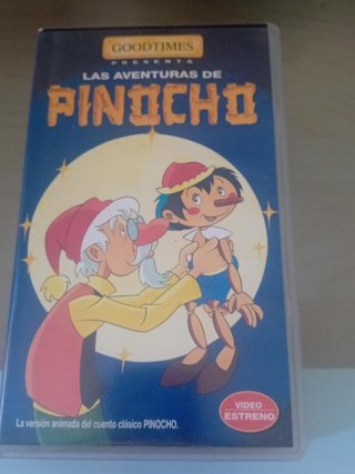 VHS Las Aventuras de Pinocho