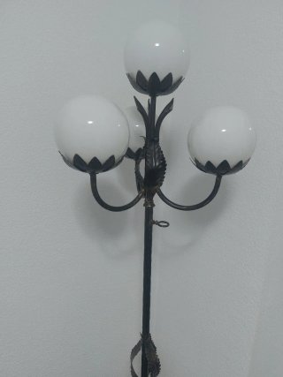Lampada da terra vintage forgiata