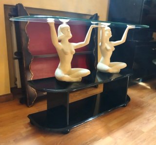 CONSOLA ART DÉCO POSMODERNISTA AÑOS 80