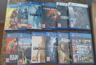 Lote Juegos PS4 y PS5: