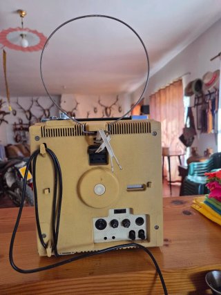 TV Portátil Retro Inter 9" Vintage (Funciona)!